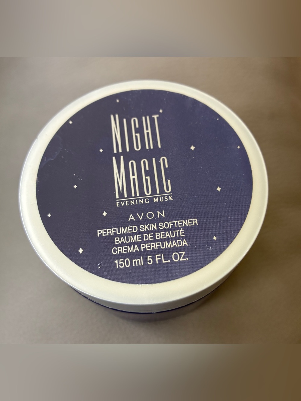Avon Night Magic Perfumed Skin Softener - Deep Blue